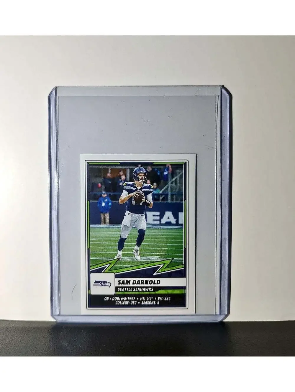 Sam Darnold 2025 Panini NFL #536 Sticker Seattle Seahawks